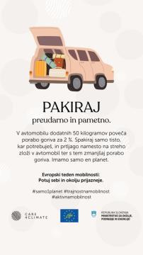 Parkiraj preudarno in pametno